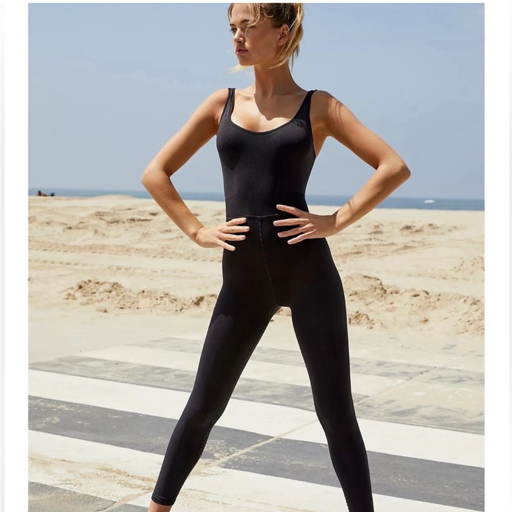 53. FP Movement Good Karma Onesie - Washed Black - M/L